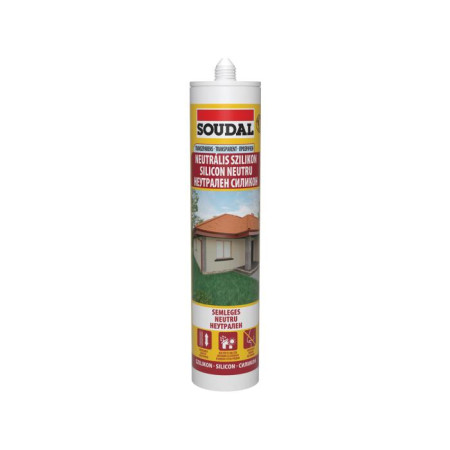 Silicon Neutru Transparent Soudal 280 Ml / BAX 15 Buc